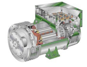 红河发电机内部结构图 红河发电机内部结构图